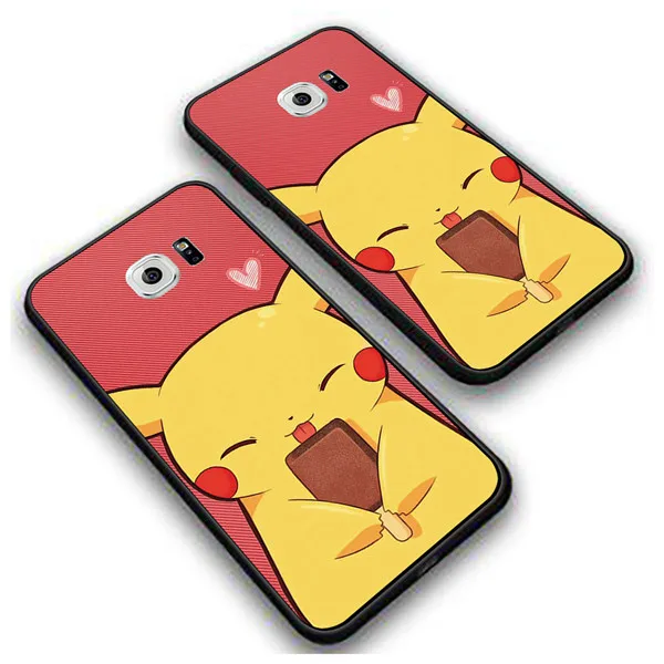 Newest Cute Silicone TPU Phone Case For Samsung S6edge S7edge Flower Animal soft back Cover Galaxy S8plus S9plus | Мобильные