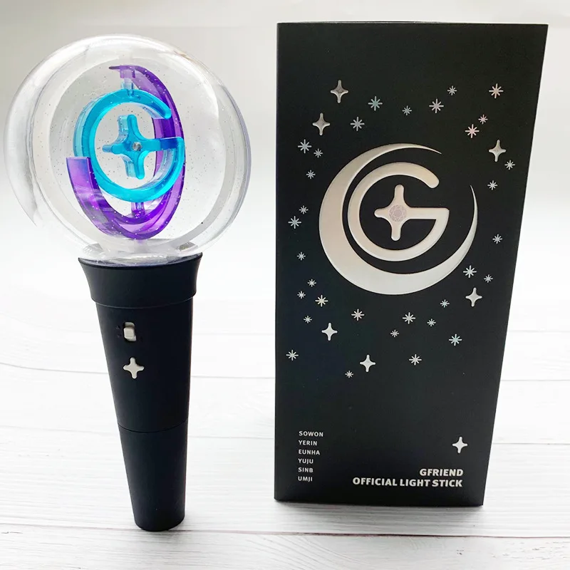 Kpop GFRIEND Lightstick Ver.2 концертная поддержка световая палка Bluetooth подключение Мода GFRIEND стеклянные бусины ночные лампы вентиляторы подарки