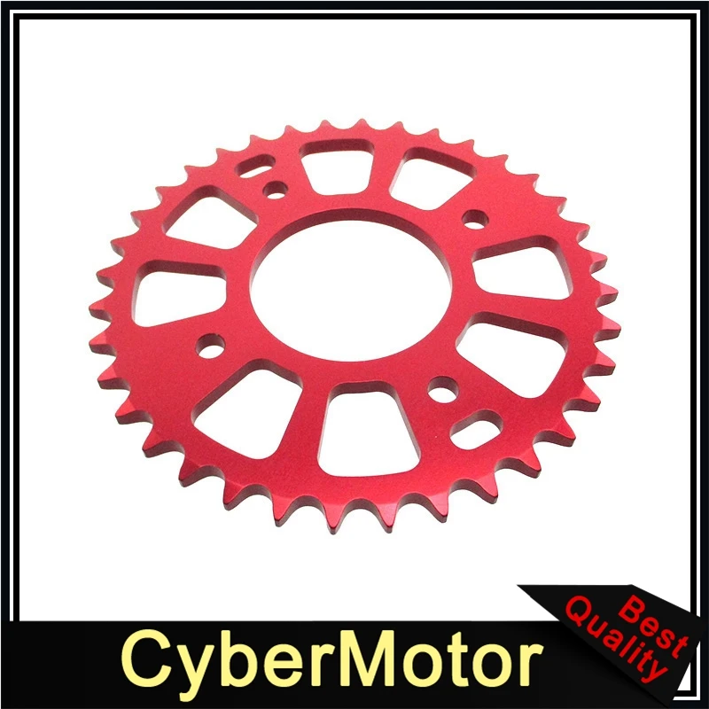 420 36T 58 мм ЧПУ Заготовка Задняя звездочка для Honda CRF50 XR50 велосипед питбайка 50cc 70cc 90cc