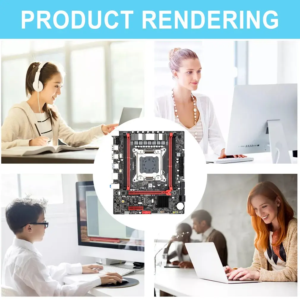 x79m s 3 0 motherboard usb 3 0 m atx cpu support lga2011 4 ddr3 dual channel up to 64g desktop mainboard gigabit network card free global shipping