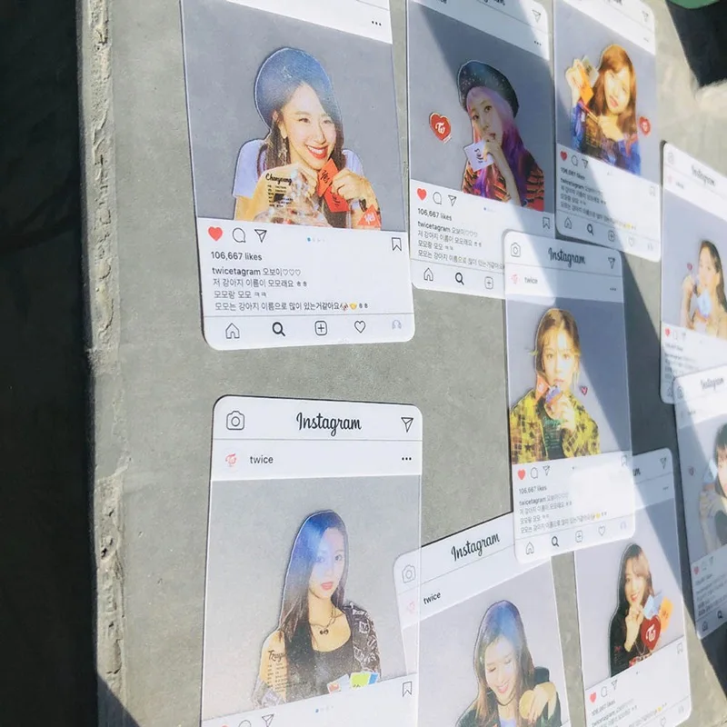 9 шт./компл. K-pop дважды альбом Да или да Фото Карты Ins прозрачные Lomo карты MINA коллекции фанатов