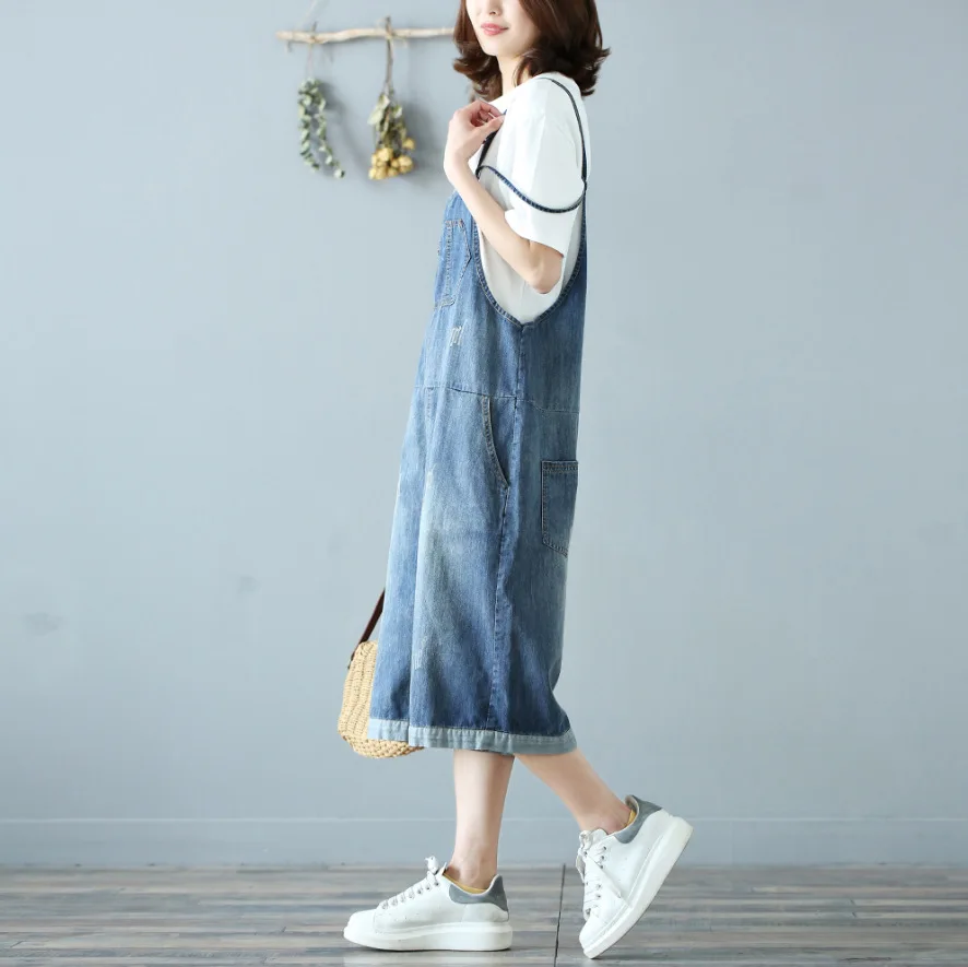 Летние комбинезоны 2020 женские большие размеры модные Универсальные Комбинезоны