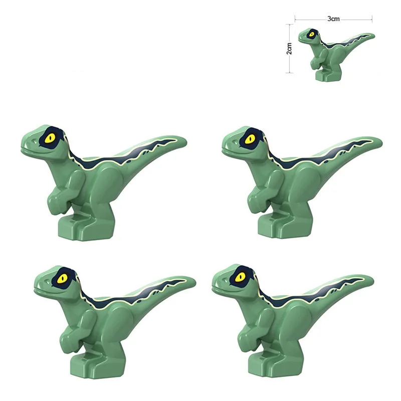 6 шт. цветные мини-Динозавры Детские парк и мир Юрского периода модель Оуэна