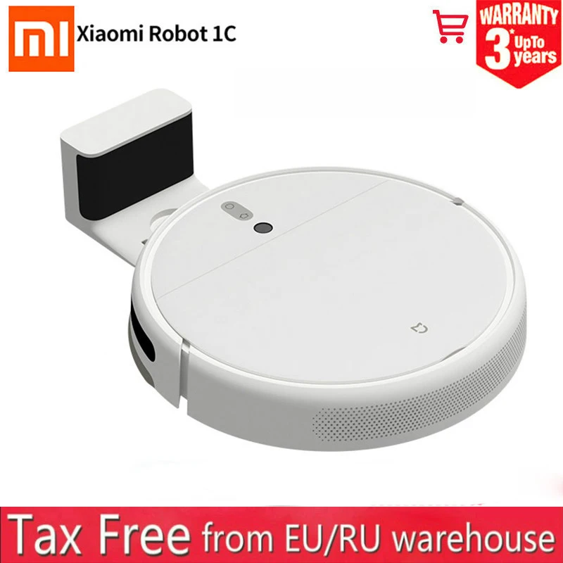 2021 подарок на Новый год Xiaomi Mijia 1C Mi Robot Vacuum Cleaner подметальная моющий резервуар для