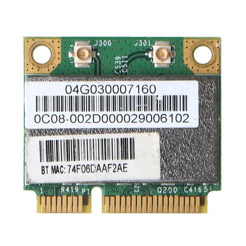 Wireless Card Adapter for Broadcom Bcm94313HMGB AW-NB047H BCM4313 Half Mini Pci-e Wifi Net-work with Bluetooth4.0 | Компьютеры и офис