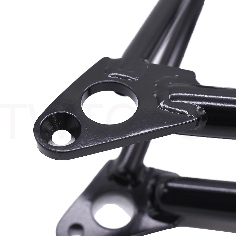 TWTOPSE титановая велосипедная Рама из сплава для Brompton складной велосипед или велосипед из титанового сплава Передняя вилка для Brompton складной велосипед