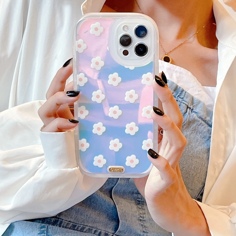 Чехол-накладка для IPhone 13 12 11 Pro XR XS Max 7 8 Plus X из ТПУ с блестками | Мобильные телефоны