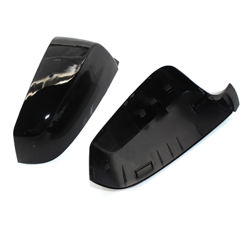 Задняя зеркальная крышка крыла бокового зеркала For BMW 5 6 7 Series E60 E61 E63 E64 F01 F10 F11 F12 F13 Carbon Black 51167187432 51167187431.