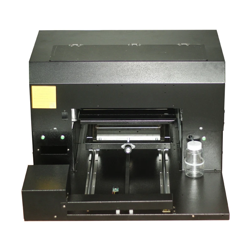 EPSON R2000 DX5 print head Gift box tea can phone case embossed pattern processing UV printing a3 small uv flatbed printer