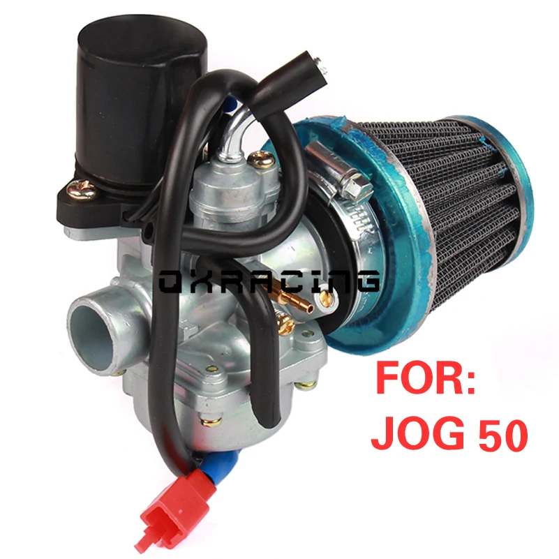Карбюратора мотоцикла с воздушным фильтром подходит для 2-х тактный Jog 50cc 90cc 100cc