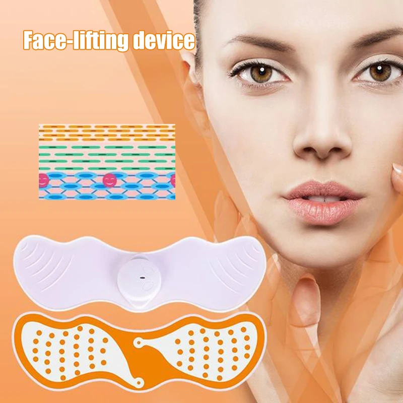 

201 EMS Electric Pulse Face Slimming Machine Multi-Frequency Adjustable Face Lifting Firming Massager for Facial Lifting