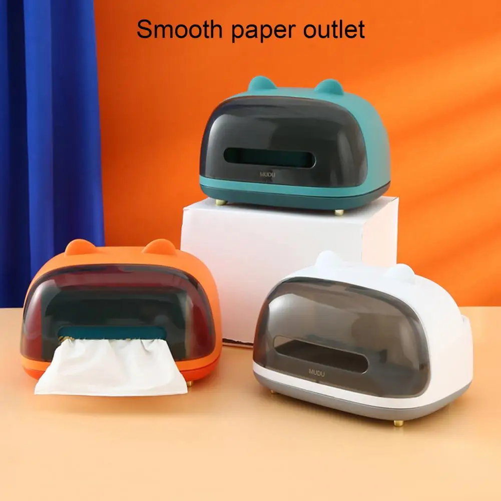 Chic Tissue Box Multi-purpose Vibrant Color Napkin Holder Wide Mouth Design Toilet Paper | Boxes