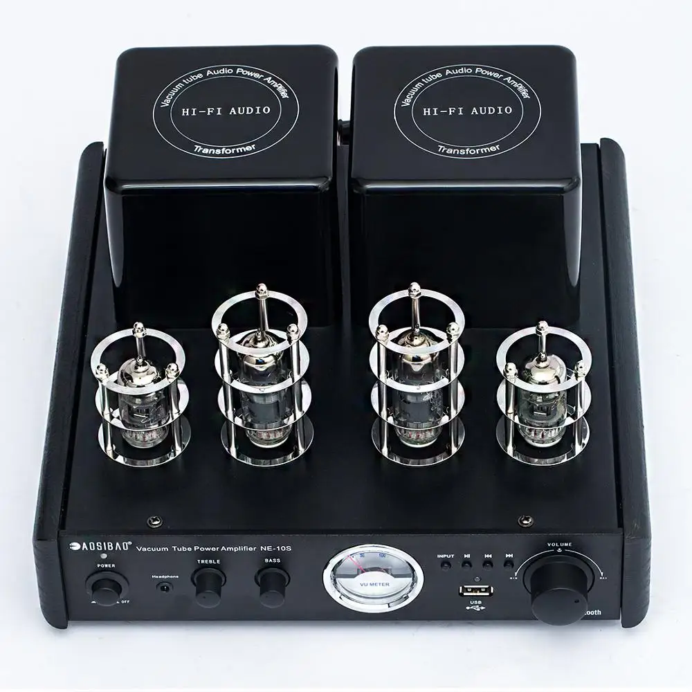 Новинка 2020 двухканальный HiFi трубный усилитель без потерь с USB Bluetooth 3 5 входа для