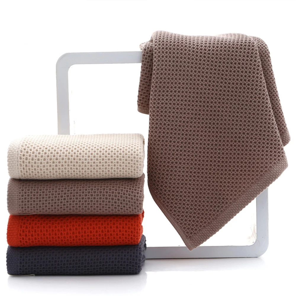 Полотенце вафельное 100% хлопок 32x72 см | Дом и сад