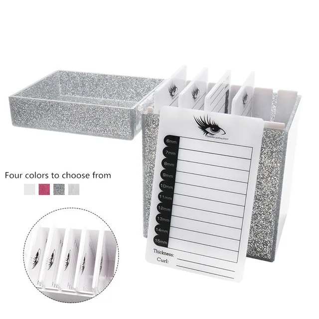 Коробка для хранения ресниц Инструменты 10 слоев акриловый поддон держатель