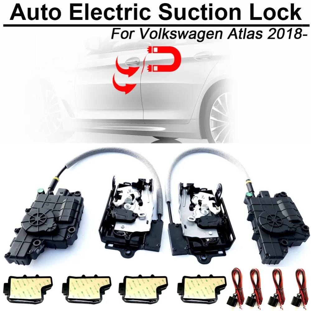 

CARBAR Smart Auto Car Electric Suction Door Lock for Volkswagen VW Atlas Automatic Soft Close Super Silence Self-priming Door