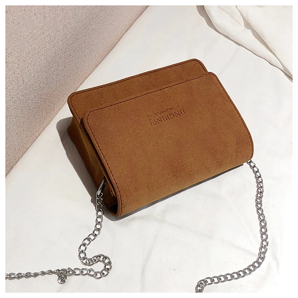 Женская сумка через плечо в стиле ретро с диагональной цепочкой 2019|Сумки ручками|