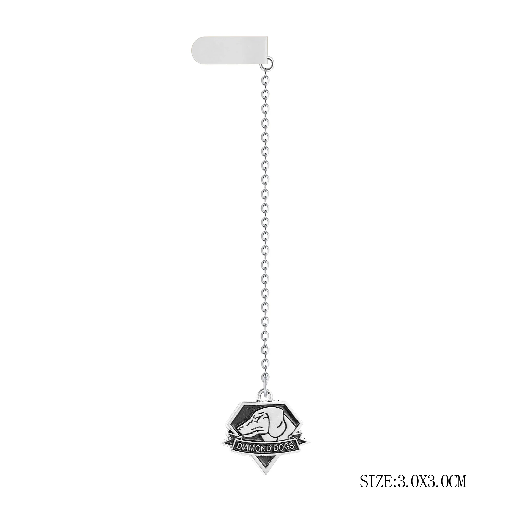 Игровая металлическая Экипировка твердые закладки подвеска Foxhound металлический