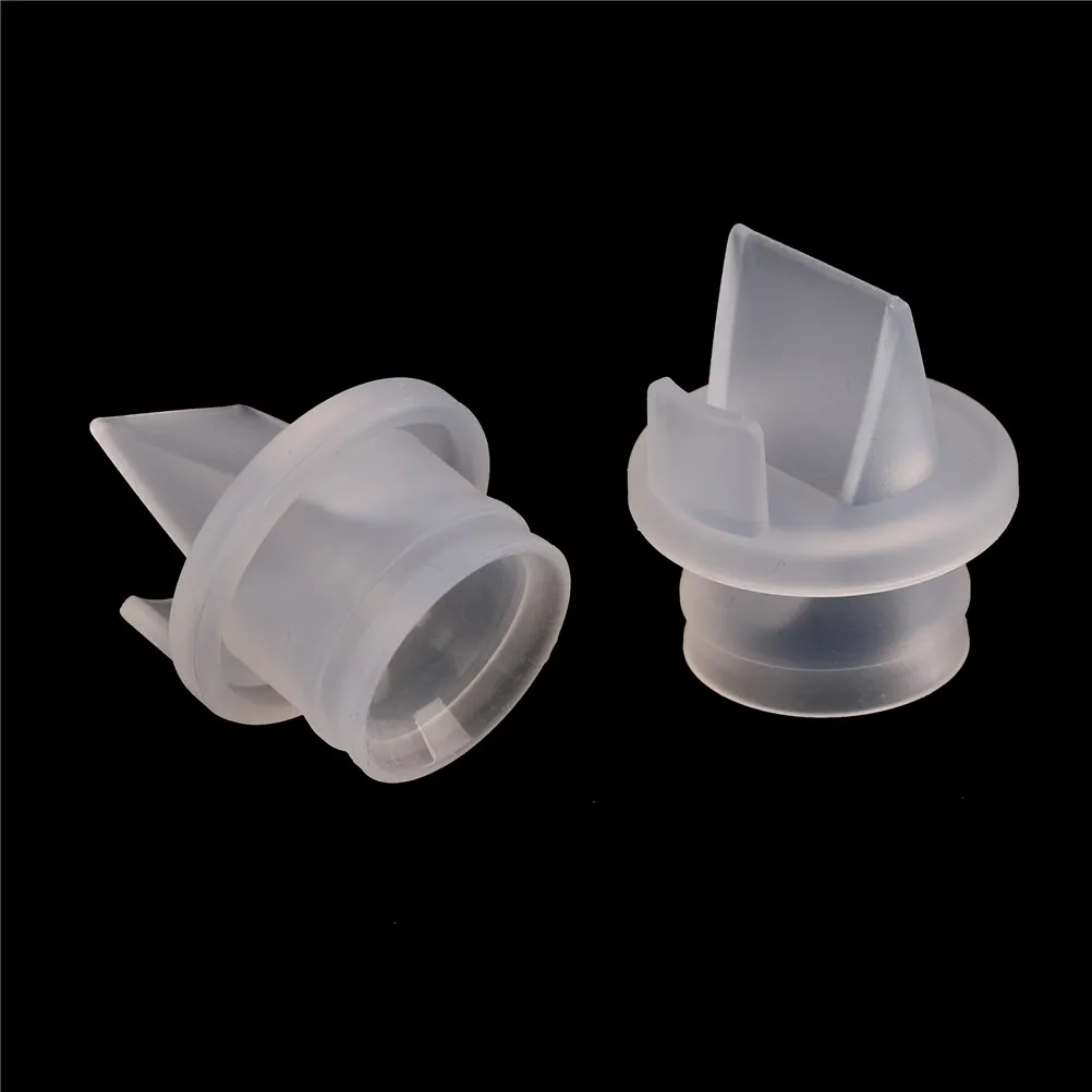 

2PCS Duckbill Valve Breast Pump Parts Silicone Baby Feeding Nipple Pump Accessories Valve Replacement Supplies For Baby