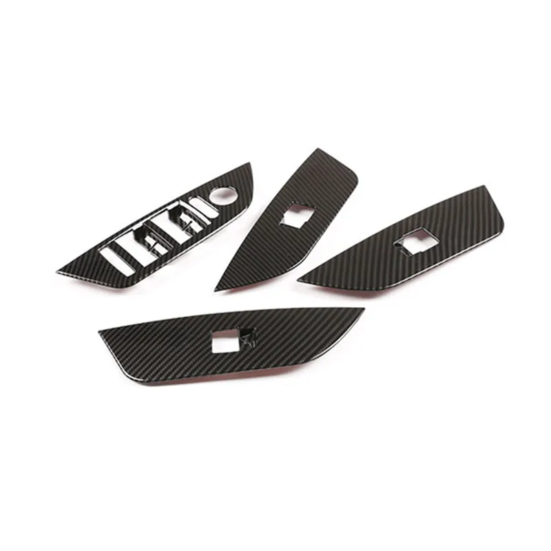 Car Styling Door Amrest Panel Decoration Cover For BMW X1 E84 2011-2015 LHD Interior Window Glass Lifting Buttons Frame Stickers