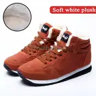 Повседневная обувь, женские и мужские ботинки, зимняя обувь с вулканизированной подошвой, зимние ботинки, зимние кроссовки, обувь унисекс по щиколотку, зимние ботинки