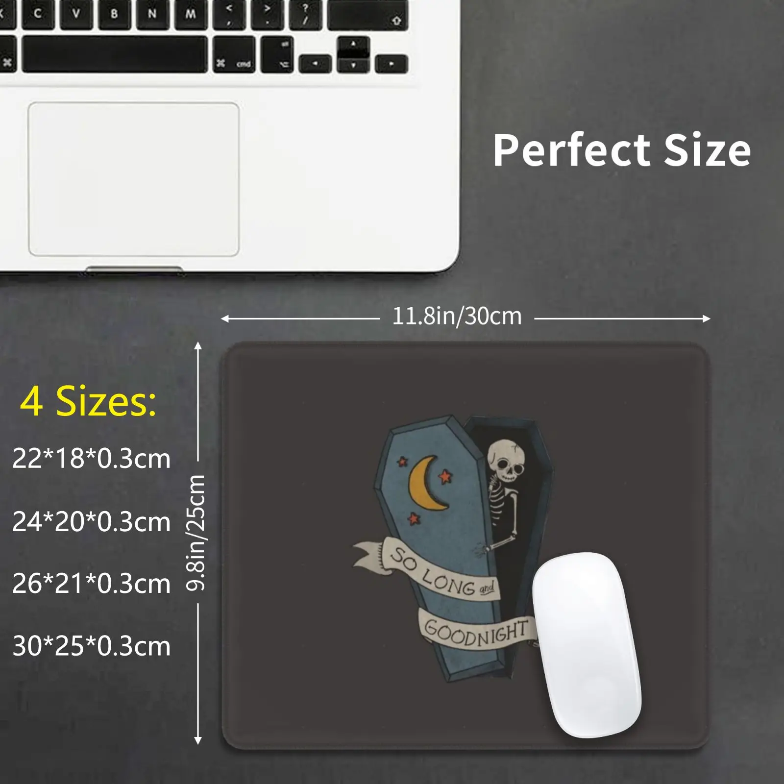 Настолько длинный и приятный ночью Коврик Для Мыши DIY фотогроб - Цена: 369.25