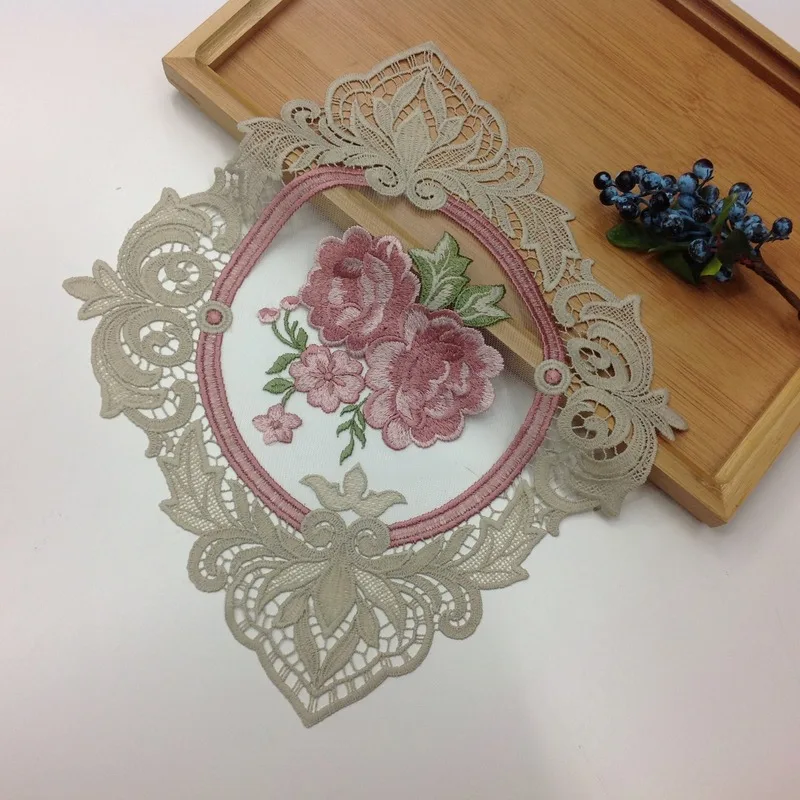 Коврик для вазы сидит настольный флаг коврики декоративные подушки круглые