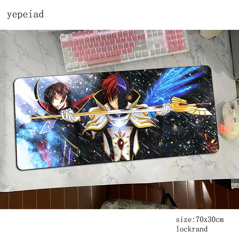 Коврик для мыши Code Geass 700x300x3 мм цветной эргономичный гаджет коврики офисного