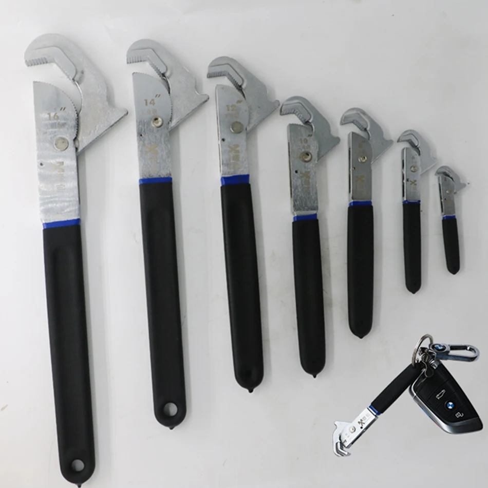 

Многофункциональный регулируемый ключ MX, быстрая автоматическая блокировка, противоскользящий универсальный ключ, зажим для водопроводно...