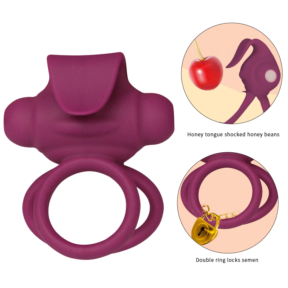 USB беспроводное удаленное кольцо для пениса вибратор мужчин Силиконовое