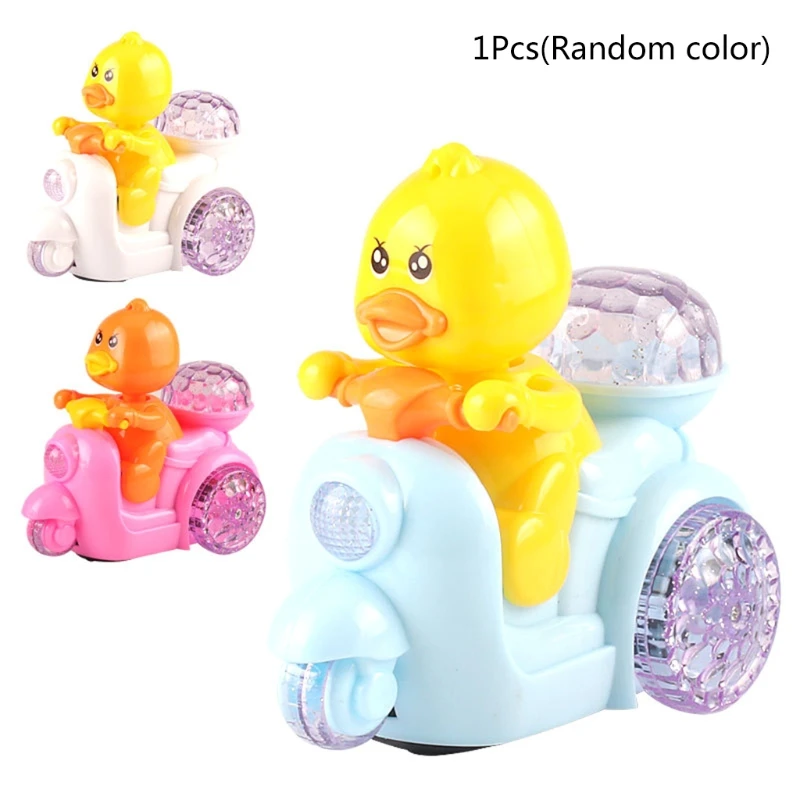 

360 Spinning Baby Musical Tricycle Toy 360 Degree Rotation Toy Tumbling Tricycle Toy with Melody Music & Flashing Light