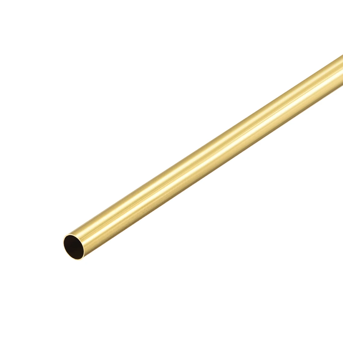 

uxcell Brass Round Tube 300mm Length 5.5mm OD 0.2mm Wall Thickness Seamless Straight Pipe Tubing