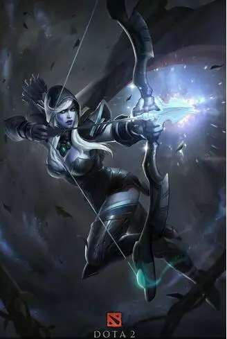 DOTA 2 защита презервативов популярная игра художественная пленка печать Шелковый