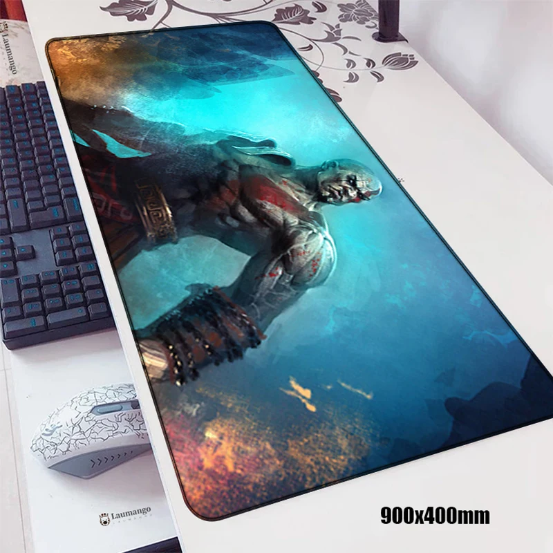 

God of War Anime Mouse Pad Speed Large Pc Accessories Computer Mousepad Company Gamer Rug Gaming Laptop Mausepad Non-slip Mat