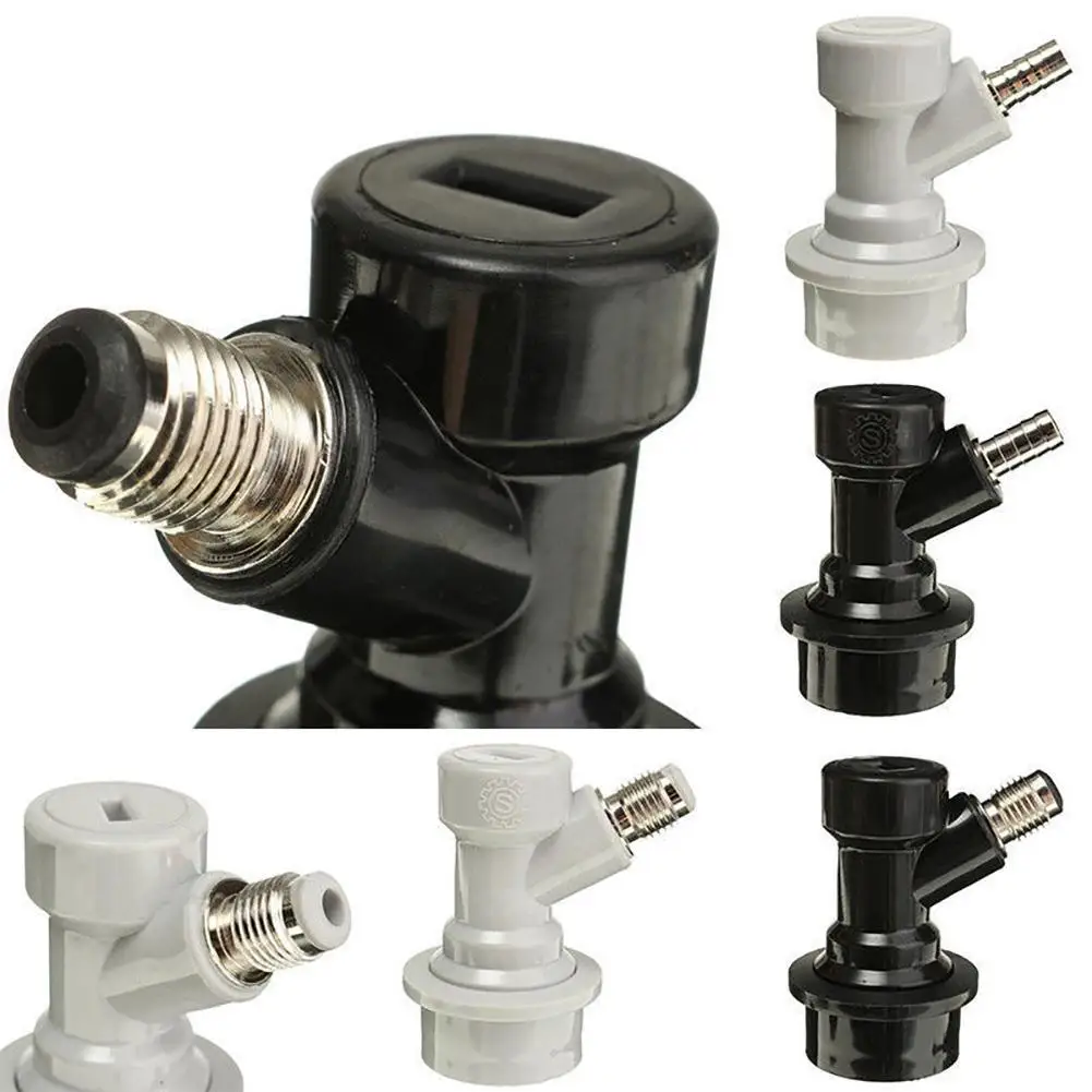 

Kegs Ball Lock Disconnect Quick Connector Barbed Threaded Brew Beer Dispenser