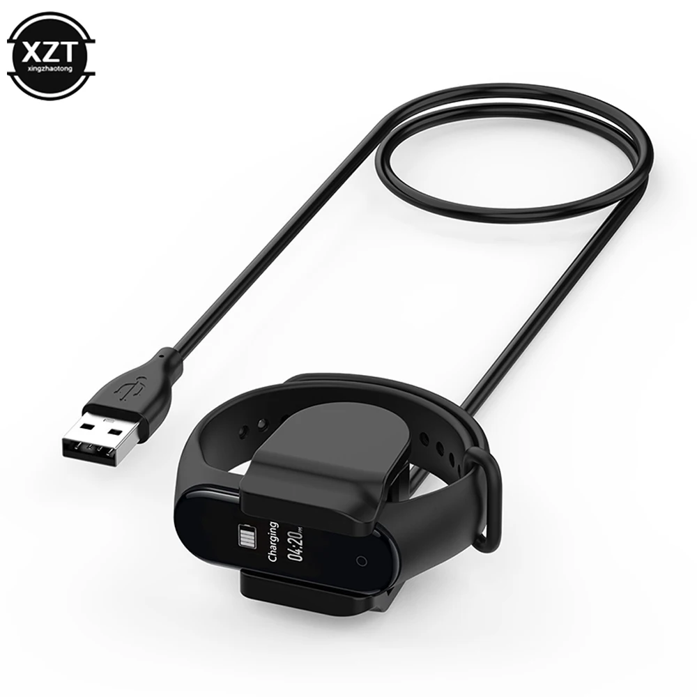 

Charger Adapter Wire for Xiaomi Mi Band 4 Sport Smart Watch Wristband Bracelet Charging Cable Band4 1m 30cm USB Charger Cable