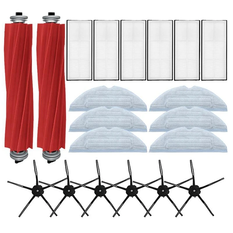 

For Xiaomi Roborock S7 T7splus Main Side Brush Mops Cloths HEPA Filter Kit Robotic Vacuum Cleaner Accessories