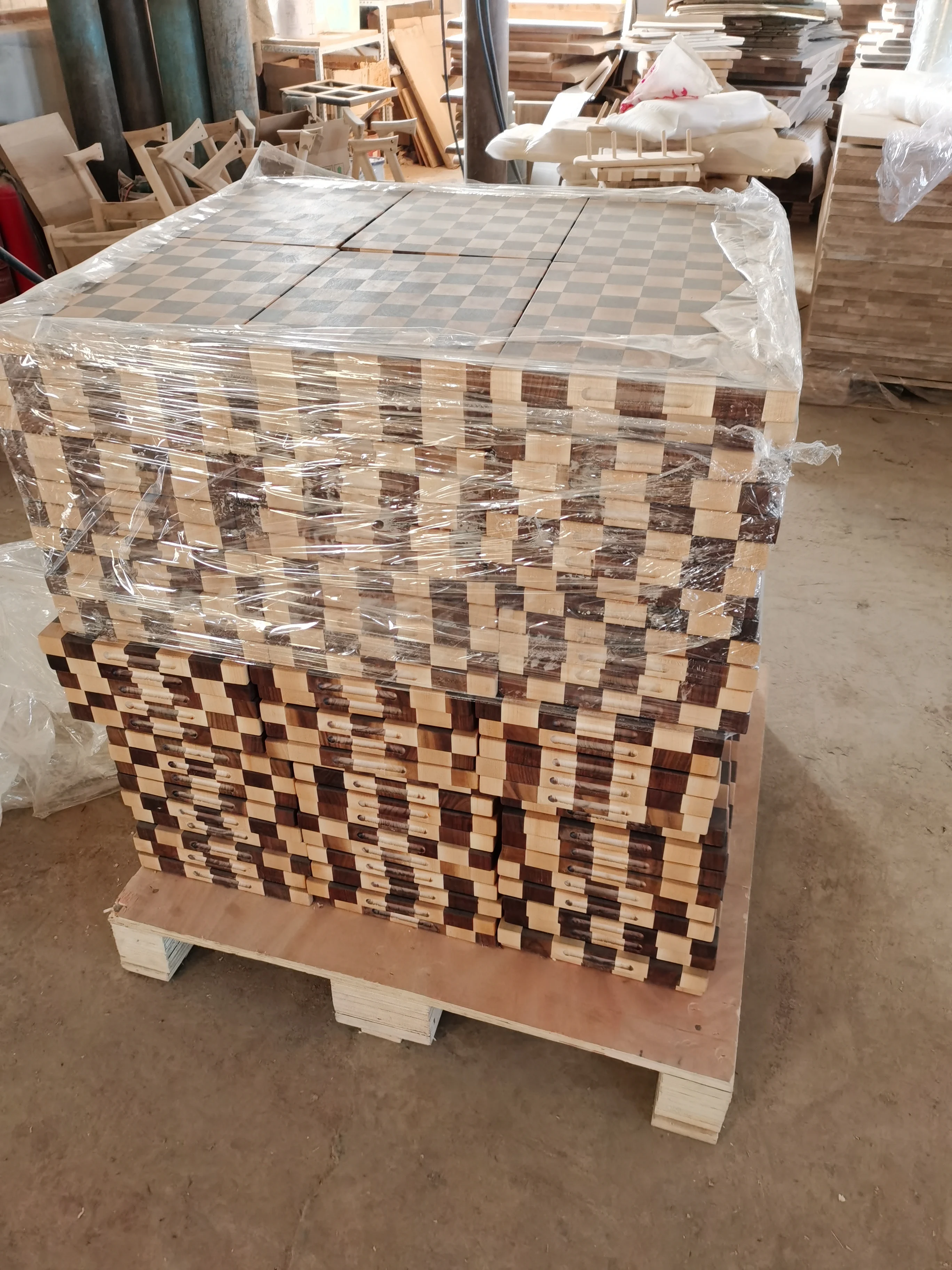 

2020 new wood cutting board ,black wanult+maple chopping block