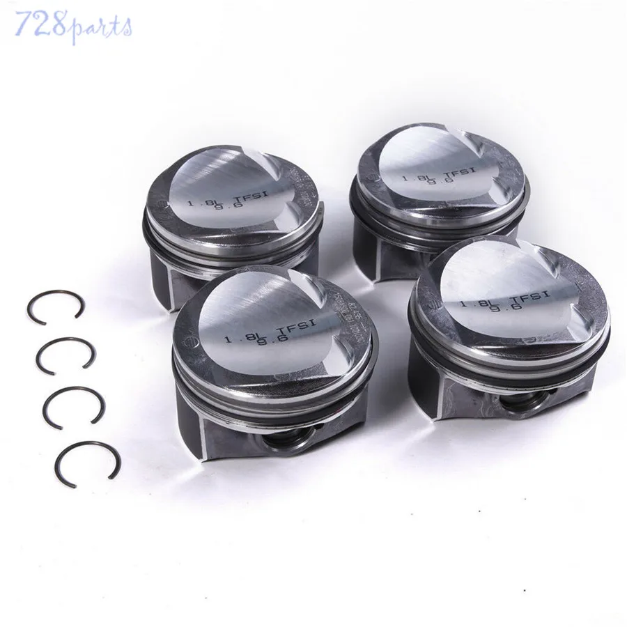 Поршни и Кольца двигателя 1 8 T в сборе подходят для VW CC Audi A4 A5 TT CDHA CDHB 06H 107 065 CP 06J 198 151
