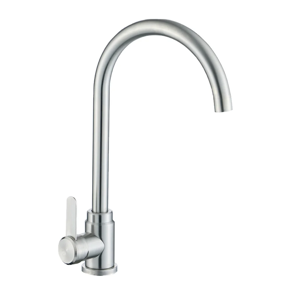 1 шт. 304 водопроводный кран из нержавеющей стали кухонные раковины для горячей и