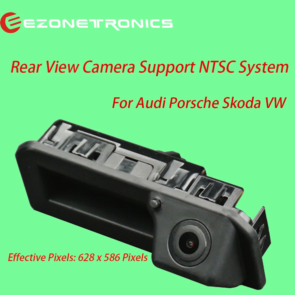 

Ezonetronics Waterproof Car Trunk Handle Reverse Backup Camera for Audi Q2 A5 Q5L Q2L A6L Q3 Porsche Cayenne Skoda KODIAQ KAROQ VW