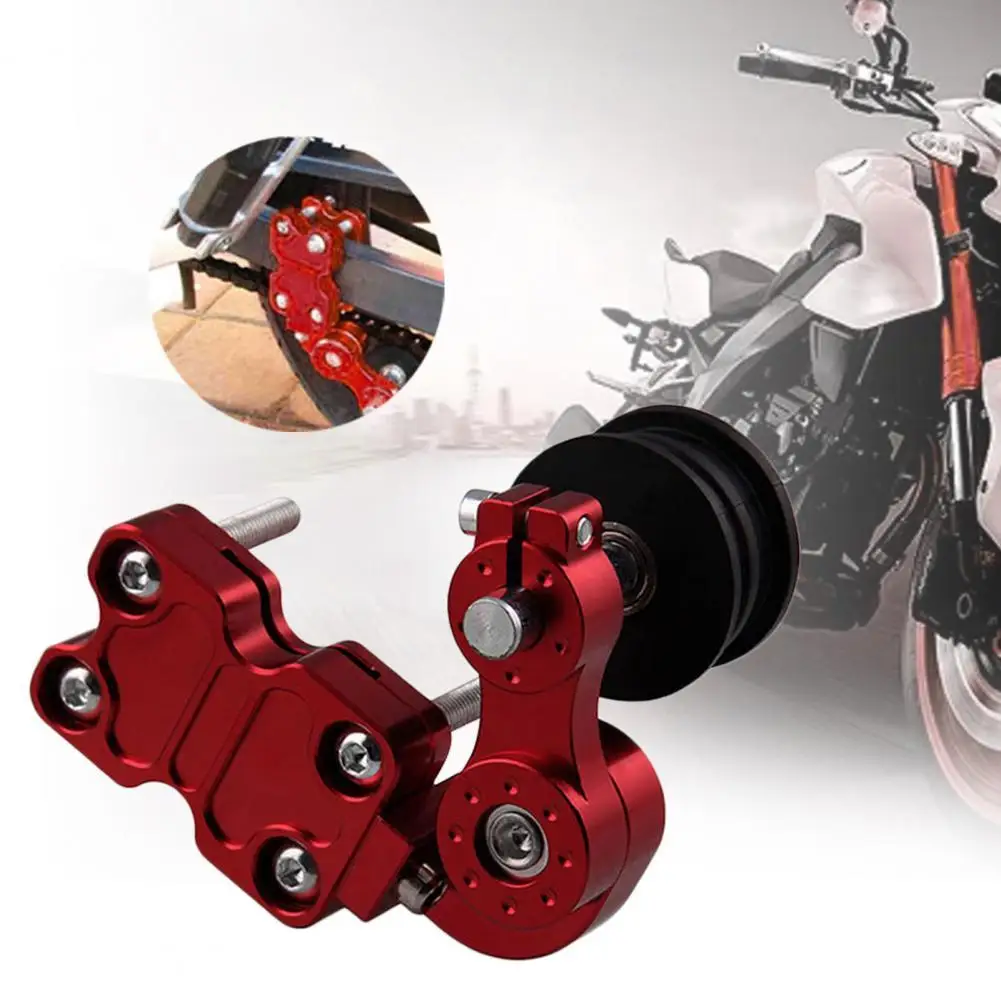 

Универсальный регулятор цепи Натяжной автоматический ролик цепи из алюминиевого сплава для мотоциклов