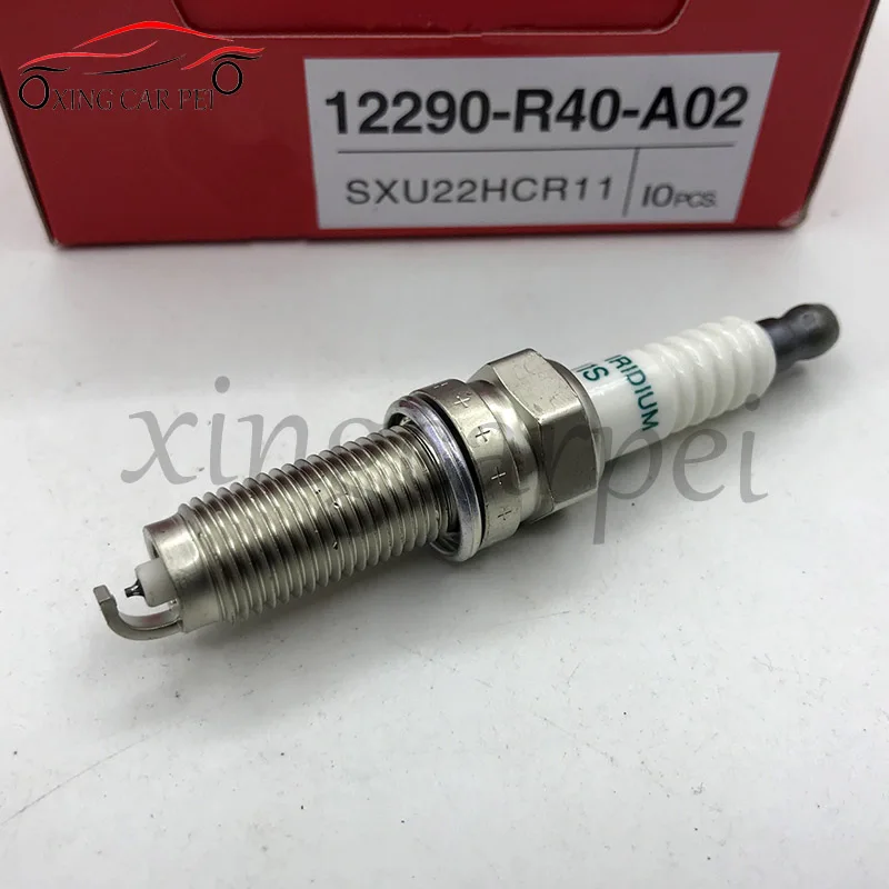 4pcs SXU22HCR11S 12290-R40-A02 Iridium Spark Plug Fit For Honda Accord Civic Acura ILX MDX RL 12290 R40 A02 12290R40A02