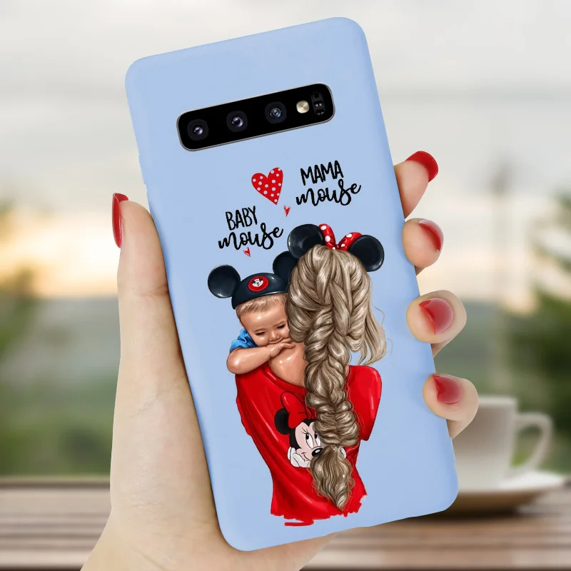 LSMM4 Супер или «I Love Mama» для телефона Funda для samsung A70 A50 A40 A30 A20 A10 A7 A6 плюс A8 A5 чехол карамельный Мягкий силиконовый чехол - Цвет: LSMM4