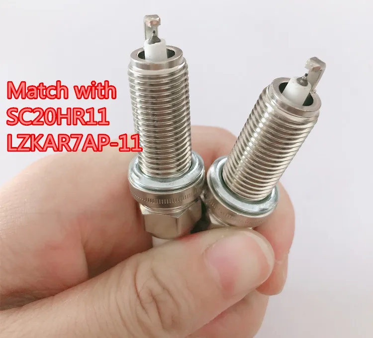 Горячая Распродажа NPL иридиевая Свеча зажигания LZKA6RAP11 4 шт. для SC20HR11 FXE20HR11 IXEH20TT