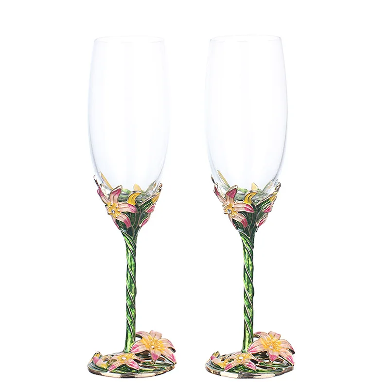 2 шт./лот бокал для шампанского стеклянная посуда вина сока коктейль свадебное