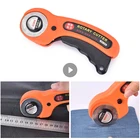 Роликовый нож в стиле пэчворк, фрезер для кожи, бумаги, ткани, рукоделия, ткани, аксессуары для шитья сделай сам