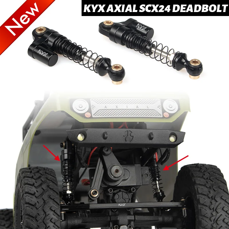 

For Axial SCX24 Deadbolt C10 JLU Betty Metal Suspension Shock Absorber set acessories