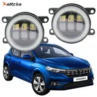 Светодиодные противотуманные фары в сборе, 2 светодиодный т., для Dacia Sandero Sandero Stepway 2021 2020, дневные ходовые огни