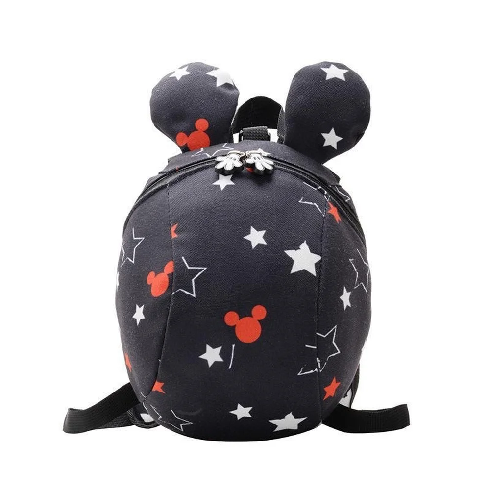 

Disney Kids SchoolBag Harness Kindergarten Bag for Boys Girls Schoolbag Mickey Minnie Mouse Disney Backpack Gift School Bags Bag